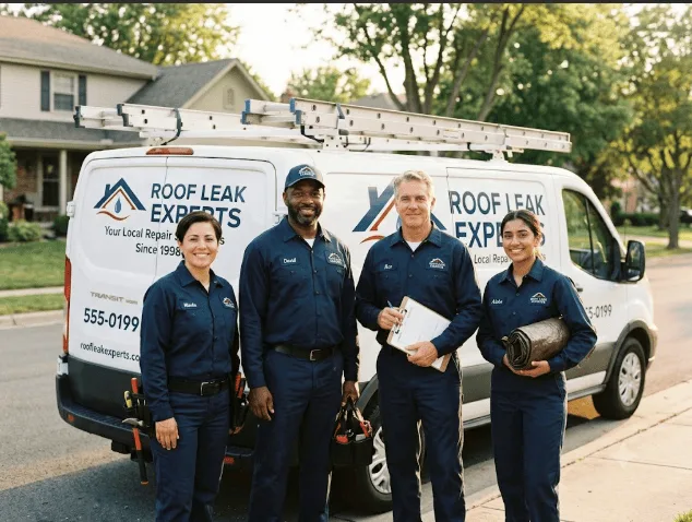 Roof Leak Repair company in Hepler, KS
